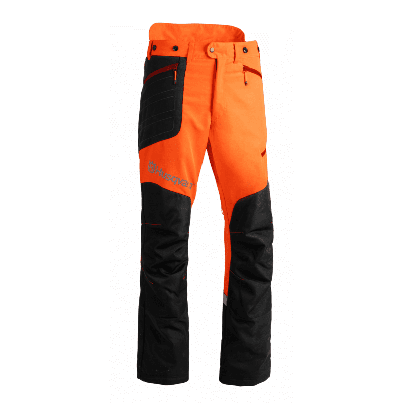 Bosmaaier- en trimmerbroek, Technical