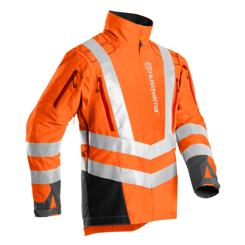 Bosmaaier- en trimmerjack, High Viz